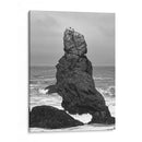 Roca en el oceano blanco y negro 3 - ALEJANDRE PHOTOGRAPHY | Cuadro decorativo de Canvas Lab