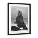 Roca en el oceano blanco y negro 3 - ALEJANDRE PHOTOGRAPHY | Cuadro decorativo de Canvas Lab