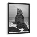 Roca en el oceano blanco y negro 3 - ALEJANDRE PHOTOGRAPHY | Cuadro decorativo de Canvas Lab