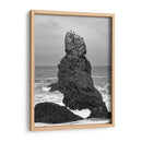 Roca en el oceano blanco y negro 3 - ALEJANDRE PHOTOGRAPHY | Cuadro decorativo de Canvas Lab