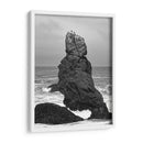 Roca en el oceano blanco y negro 3 - ALEJANDRE PHOTOGRAPHY | Cuadro decorativo de Canvas Lab
