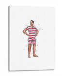 Rayas de nadador - Borgenhag Holmqvist | Cuadro decorativo de Canvas Lab