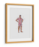 Rayas de nadador - Borgenhag Holmqvist | Cuadro decorativo de Canvas Lab