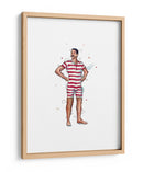 Rayas de nadador - Borgenhag Holmqvist | Cuadro decorativo de Canvas Lab