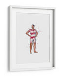 Rayas de nadador - Borgenhag Holmqvist | Cuadro decorativo de Canvas Lab