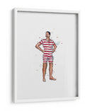 Rayas de nadador - Borgenhag Holmqvist | Cuadro decorativo de Canvas Lab