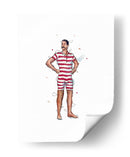 Rayas de nadador - Borgenhag Holmqvist | Cuadro decorativo de Canvas Lab