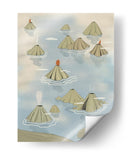 Bahía de los volcanes - Lilianna Lasocka | Cuadro decorativo de Canvas Lab