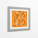 Casa llena - Jazzberry Blue | Cuadro decorativo de Canvas Lab