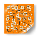 Casa llena - Jazzberry Blue | Cuadro decorativo de Canvas Lab