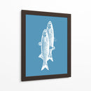Pescados blancos - Elizabeth C | Cuadro decorativo de Canvas Lab