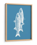 Pescados blancos - Elizabeth C | Cuadro decorativo de Canvas Lab