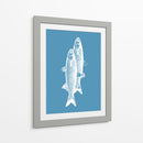 Pescados blancos - Elizabeth C | Cuadro decorativo de Canvas Lab