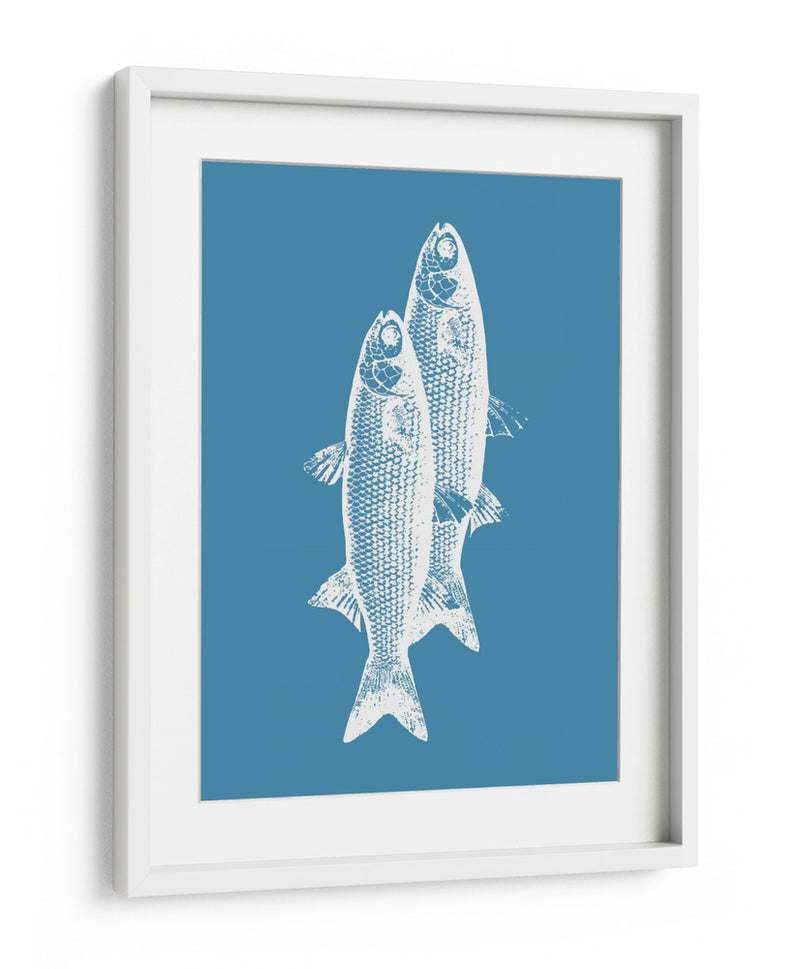 Pescados blancos - Elizabeth C | Cuadro decorativo de Canvas Lab