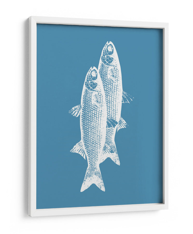 Pescados blancos - Elizabeth C | Cuadro decorativo de Canvas Lab