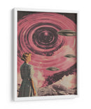 Una mujer mirando ovnis - Samantha Hearn | Cuadro decorativo de Canvas Lab