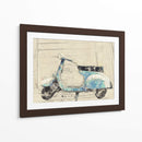 Vespa antigua - Lembayung senja studio | Cuadro decorativo de Canvas Lab