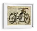 Motocicleta Vieja - Lembayung senja studio | Cuadro decorativo de Canvas Lab