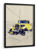 Coche clásico a,aroññp - Lembayung senja studio | Cuadro decorativo de Canvas Lab