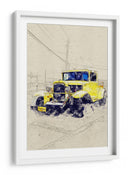 Coche clásico a,aroññp - Lembayung senja studio | Cuadro decorativo de Canvas Lab