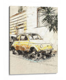 Coche clásico único - Lembayung senja studio | Cuadro decorativo de Canvas Lab