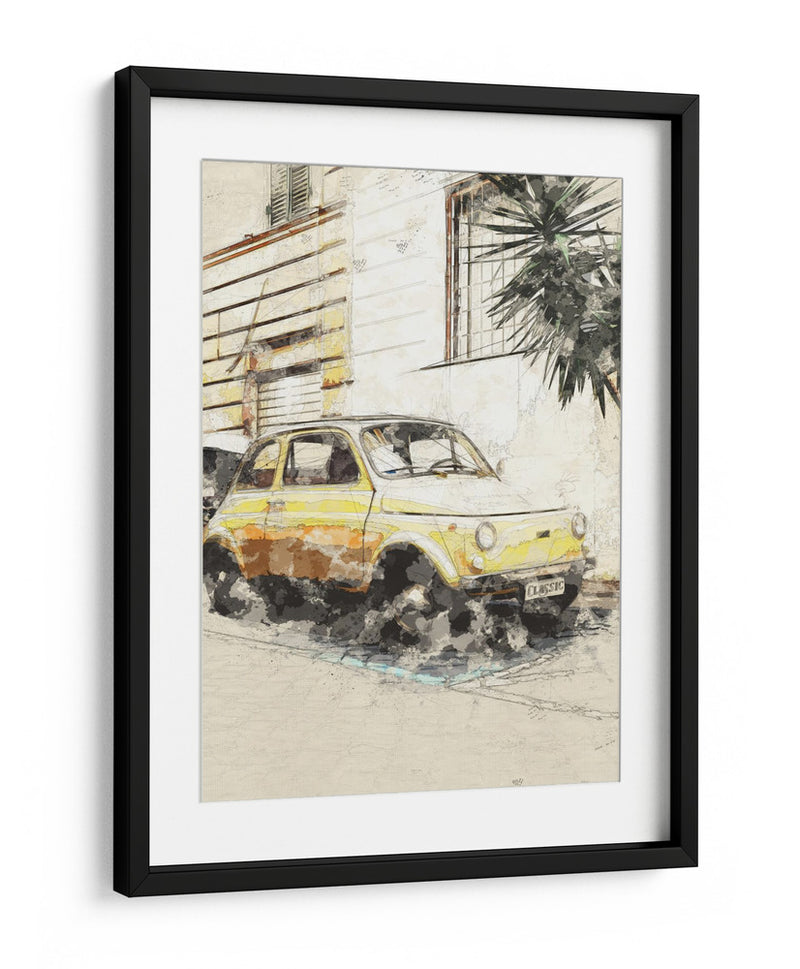 Coche clásico único - Lembayung senja studio | Cuadro decorativo de Canvas Lab