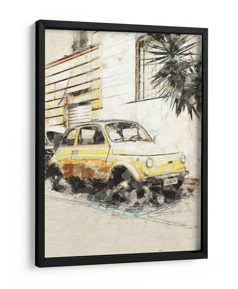 Coche clásico único - Lembayung senja studio | Cuadro decorativo de Canvas Lab