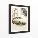 Coche clásico único - Lembayung senja studio | Cuadro decorativo de Canvas Lab