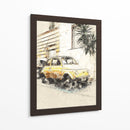 Coche clásico único - Lembayung senja studio | Cuadro decorativo de Canvas Lab