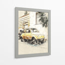 Coche clásico único - Lembayung senja studio | Cuadro decorativo de Canvas Lab