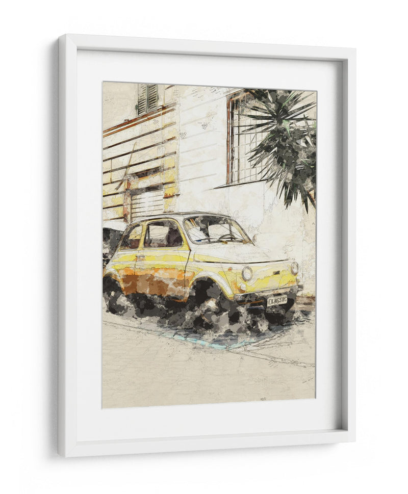 Coche clásico único - Lembayung senja studio | Cuadro decorativo de Canvas Lab