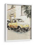 Coche clásico único - Lembayung senja studio | Cuadro decorativo de Canvas Lab