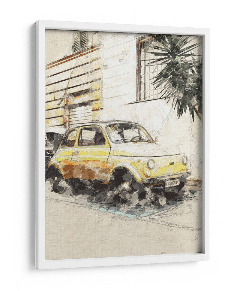 Coche clásico único - Lembayung senja studio | Cuadro decorativo de Canvas Lab