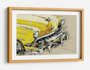 Coche amarillo clásico - Lembayung senja studio | Cuadro decorativo de Canvas Lab