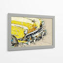 Coche amarillo clásico - Lembayung senja studio | Cuadro decorativo de Canvas Lab