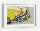 Coche amarillo clásico - Lembayung senja studio | Cuadro decorativo de Canvas Lab