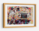 Volkswagen Combi colorida - Lembayung senja studio | Cuadro decorativo de Canvas Lab