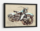 Motocicleta Antigua - Lembayung senja studio | Cuadro decorativo de Canvas Lab