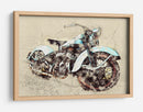 Motocicleta Antigua - Lembayung senja studio | Cuadro decorativo de Canvas Lab