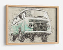 Volkswagen Combi - Lembayung senja studio | Cuadro decorativo de Canvas Lab
