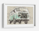 Volkswagen Combi - Lembayung senja studio | Cuadro decorativo de Canvas Lab
