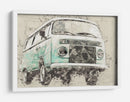 Volkswagen Combi - Lembayung senja studio | Cuadro decorativo de Canvas Lab