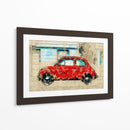 Coche retro - Lembayung senja studio | Cuadro decorativo de Canvas Lab