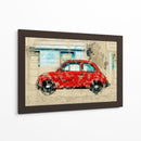 Coche retro - Lembayung senja studio | Cuadro decorativo de Canvas Lab