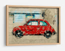 Coche retro - Lembayung senja studio | Cuadro decorativo de Canvas Lab