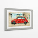 Coche retro - Lembayung senja studio | Cuadro decorativo de Canvas Lab