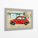 Coche retro - Lembayung senja studio | Cuadro decorativo de Canvas Lab