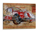 Volkswagen rojo - Lembayung senja studio | Cuadro decorativo de Canvas Lab