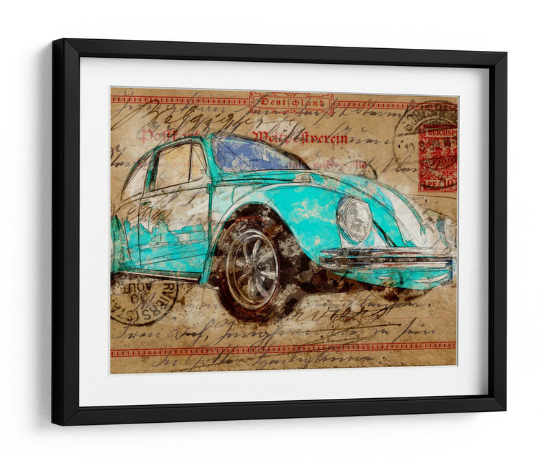 Arte Volkswagen - Lembayung senja studio | Cuadro decorativo de Canvas Lab