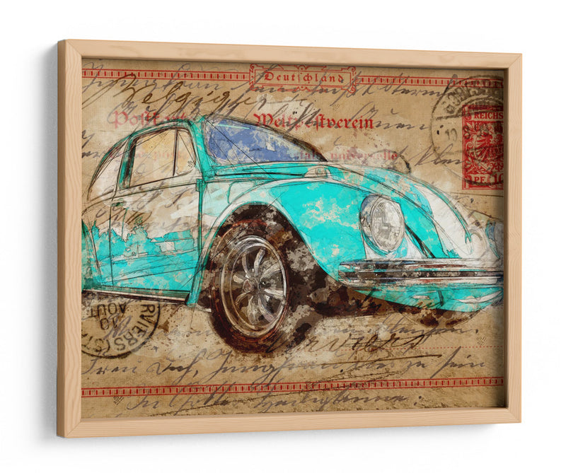 Arte Volkswagen - Lembayung senja studio | Cuadro decorativo de Canvas Lab